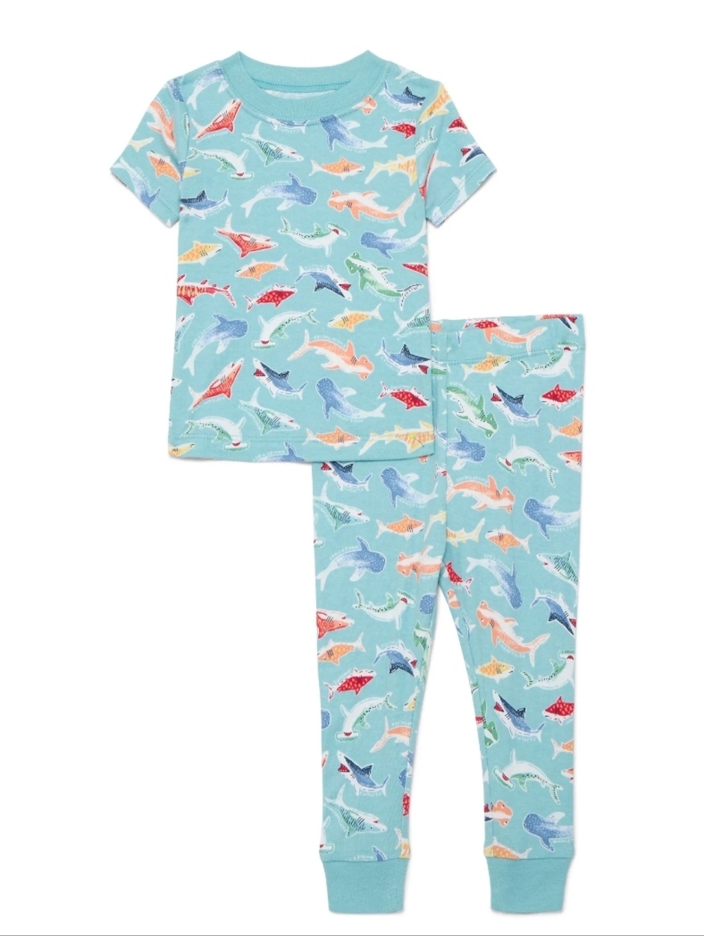 Wonder Nation Toddler Boys 2 Piece Pajama Set Size 4t